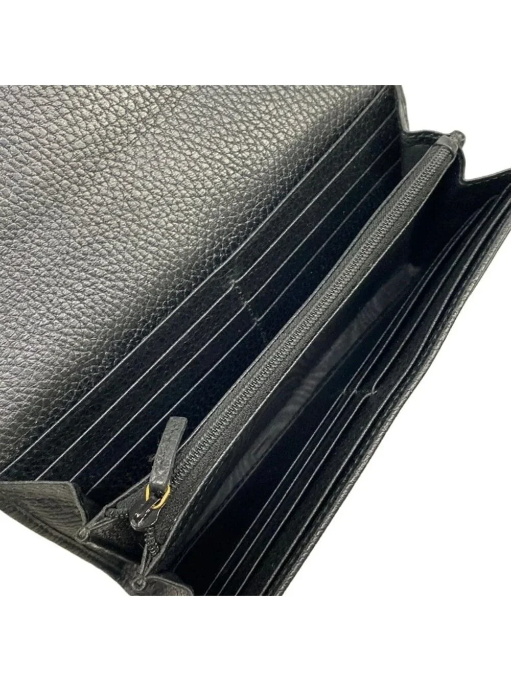 ★SOLD★ Gucci Wallet GG Marmont Black Leather - Picture 4 of 8